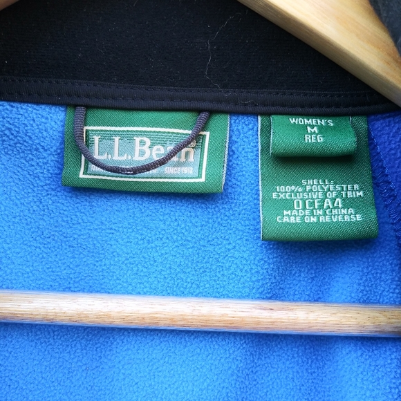 LL Bean Women's Fleece Jacket - Picture 3 of 4